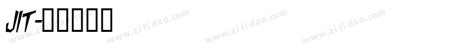 JIT字体转换