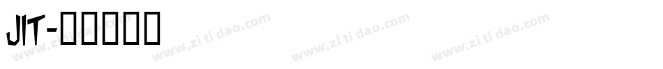 JIT字体转换