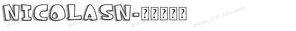 NICOLASN字体转换
