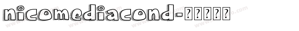 nicomediacond字体转换