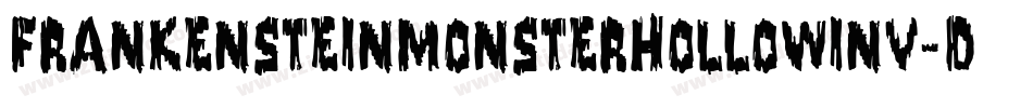 FrankensteinMonsterHollowInv-D4P0字体转换