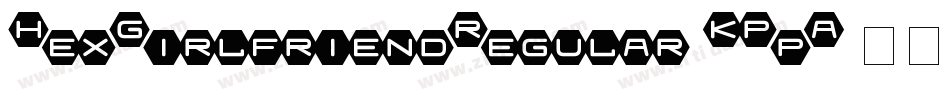 HexGirlfriendRegular-KPpA字体转换