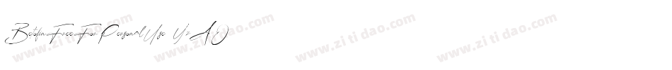 BetofinFreeForPersonalUse-YzAOa字体转换 BetofinFreeForPersonalUse-YzAOa字体转换