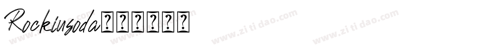 Rockinsoda字体转换
