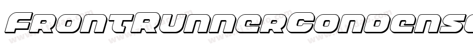 FrontRunnerCondensedItalic-Ype2字体转换