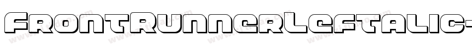FrontRunnerLeftalic-Ypwq字体转换