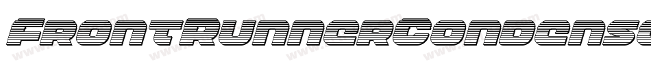 FrontRunnerCondensedItalic-Ype2字体转换