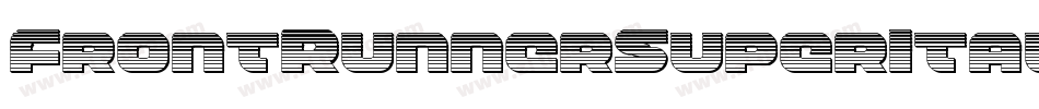 FrontRunnerSuperItalic-2pyW字体转换