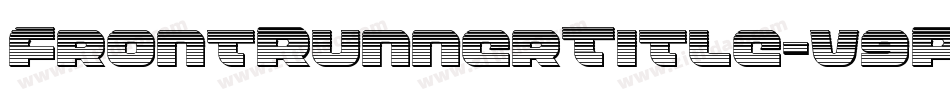 FrontRunnerTitle-v9PZ字体转换