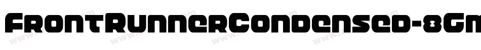 FrontRunnerCondensed-8Gmn字体转换