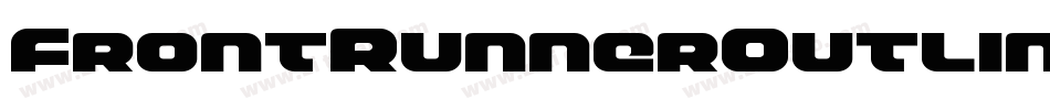 FrontRunnerOutline-rLwx字体转换