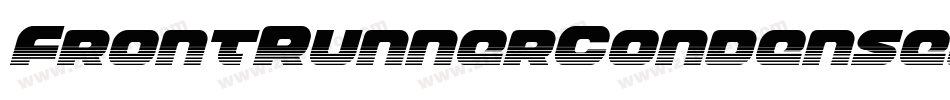 FrontRunnerCondensedItalic-Ype2字体转换