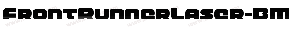FrontRunnerLaser-BMmB字体转换