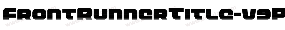 FrontRunnerTitle-v9PZ字体转换