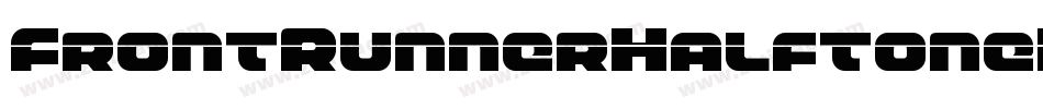 FrontRunnerHalftoneItalic-1xr0字体转换