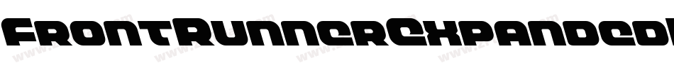 FrontRunnerExpandedItalic-2pMo字体转换