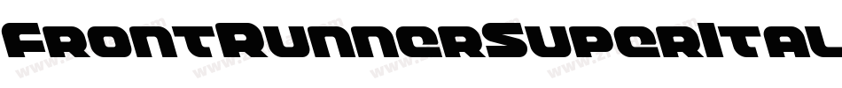 FrontRunnerSuperItalic-2pyW字体转换