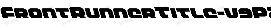 FrontRunnerTitle-v9PZ字体转换