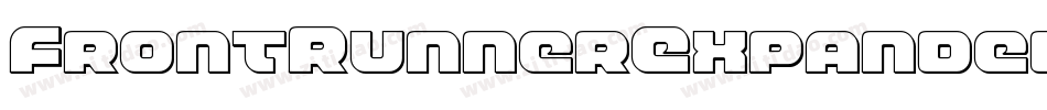 FrontRunnerExpandedItalic-2pMo字体转换