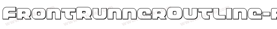 FrontRunnerOutline-rLwx字体转换