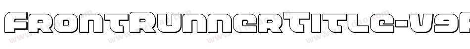 FrontRunnerTitle-v9PZ字体转换