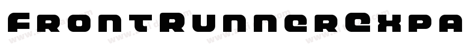 FrontRunnerExpandedItalic-2pMo字体转换