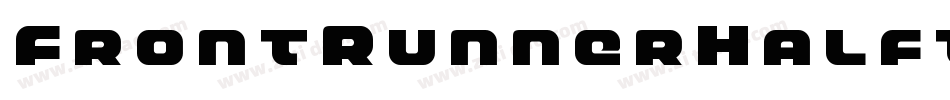 FrontRunnerHalftoneItalic-1xr0字体转换