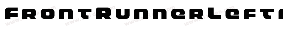 FrontRunnerLeftalic-Ypwq字体转换