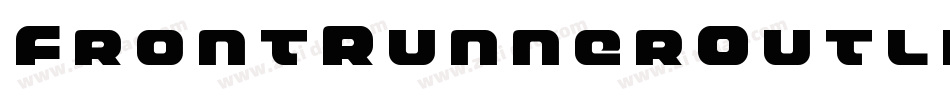 FrontRunnerOutline-rLwx字体转换