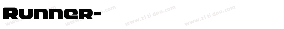 Runner字体转换