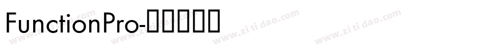 FunctionPro字体转换
