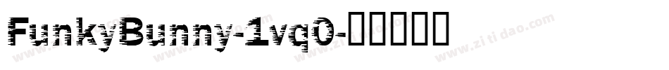 FunkyBunny-1vq0字体转换