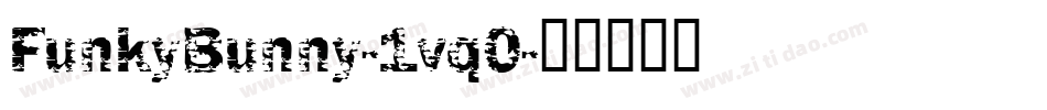 FunkyBunny-1vq0字体转换