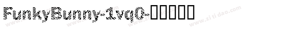 FunkyBunny-1vq0字体转换