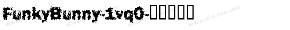FunkyBunny-1vq0字体转换