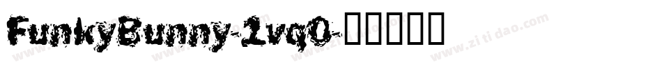 FunkyBunny-1vq0字体转换