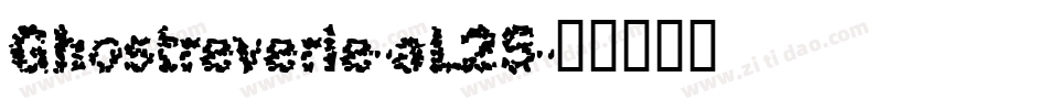 Ghostreverie-aL25字体转换
