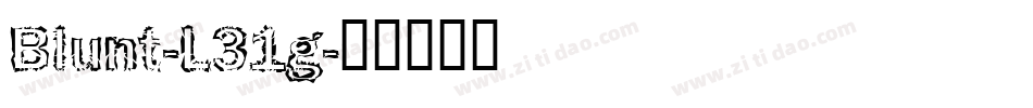 Blunt-L31g字体转换