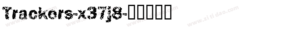 Trackers-x37j8字体转换