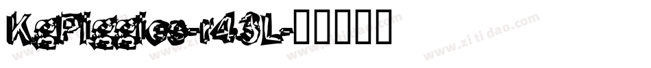 KgPiggies-r43L字体转换