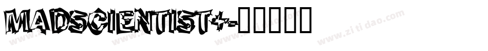 MADSCIENTIST+字体转换
