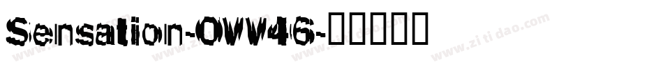 Sensation-OVV46字体转换