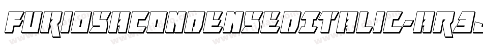 FuriosaCondensedItalic-aR3J字体转换