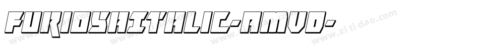FuriosaItalic-AMVD字体转换
