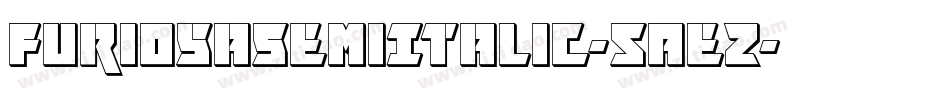 FuriosaSemiItalic-5AeZ字体转换