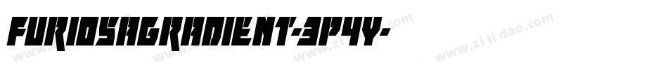 FuriosaGradient-3p4y字体转换