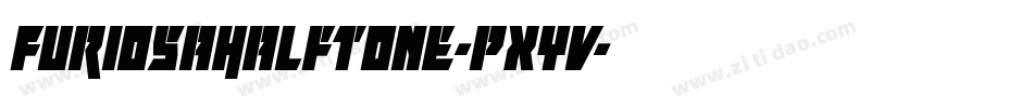 FuriosaHalftone-pXYv字体转换