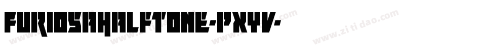 FuriosaHalftone-pXYv字体转换