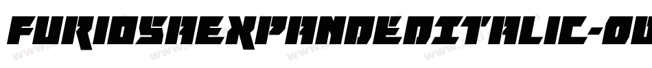 FuriosaExpandedItalic-O0vo字体转换