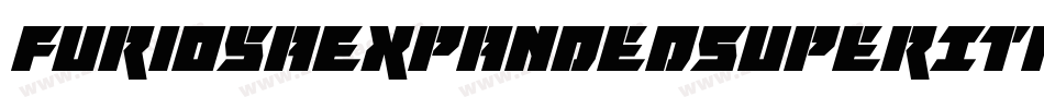 FuriosaExpandedSuperItalic-ZA0l字体转换 FuriosaExpandedSuperItalic-ZA0l字体转换